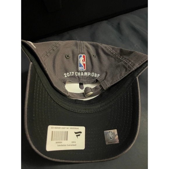 Golden State Warriors Adidas 2017 NBA Champions Unstructured‎ Adjustable Cap New - Picture 3 of 5